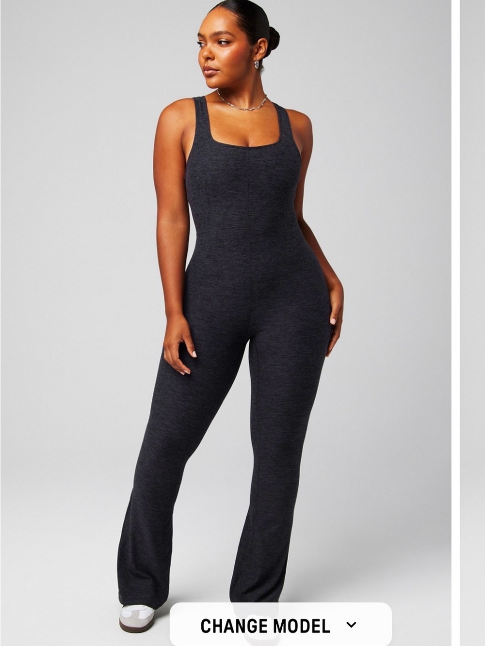 HeatherFlex Kick Flare Jumpsuit